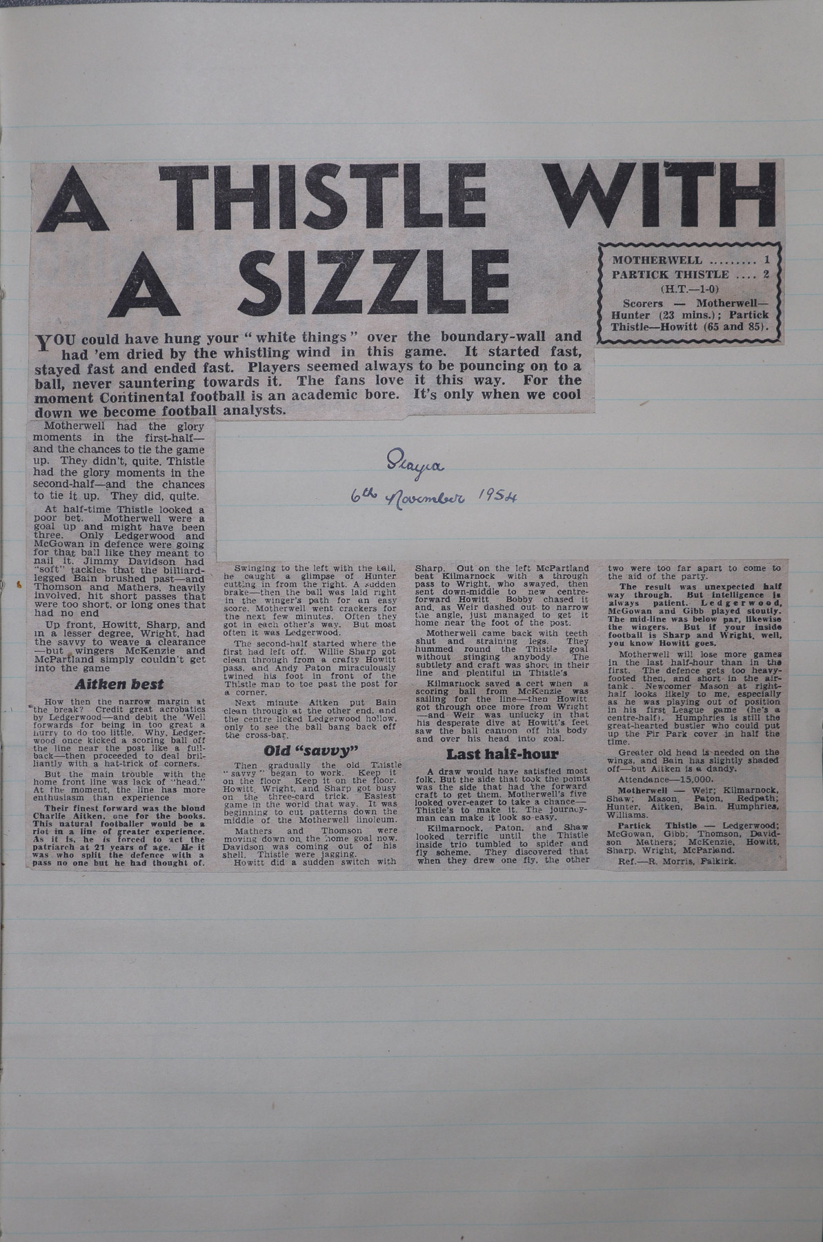 1954-11-06_Motherwell_1-2_Partick_Thistle_L1