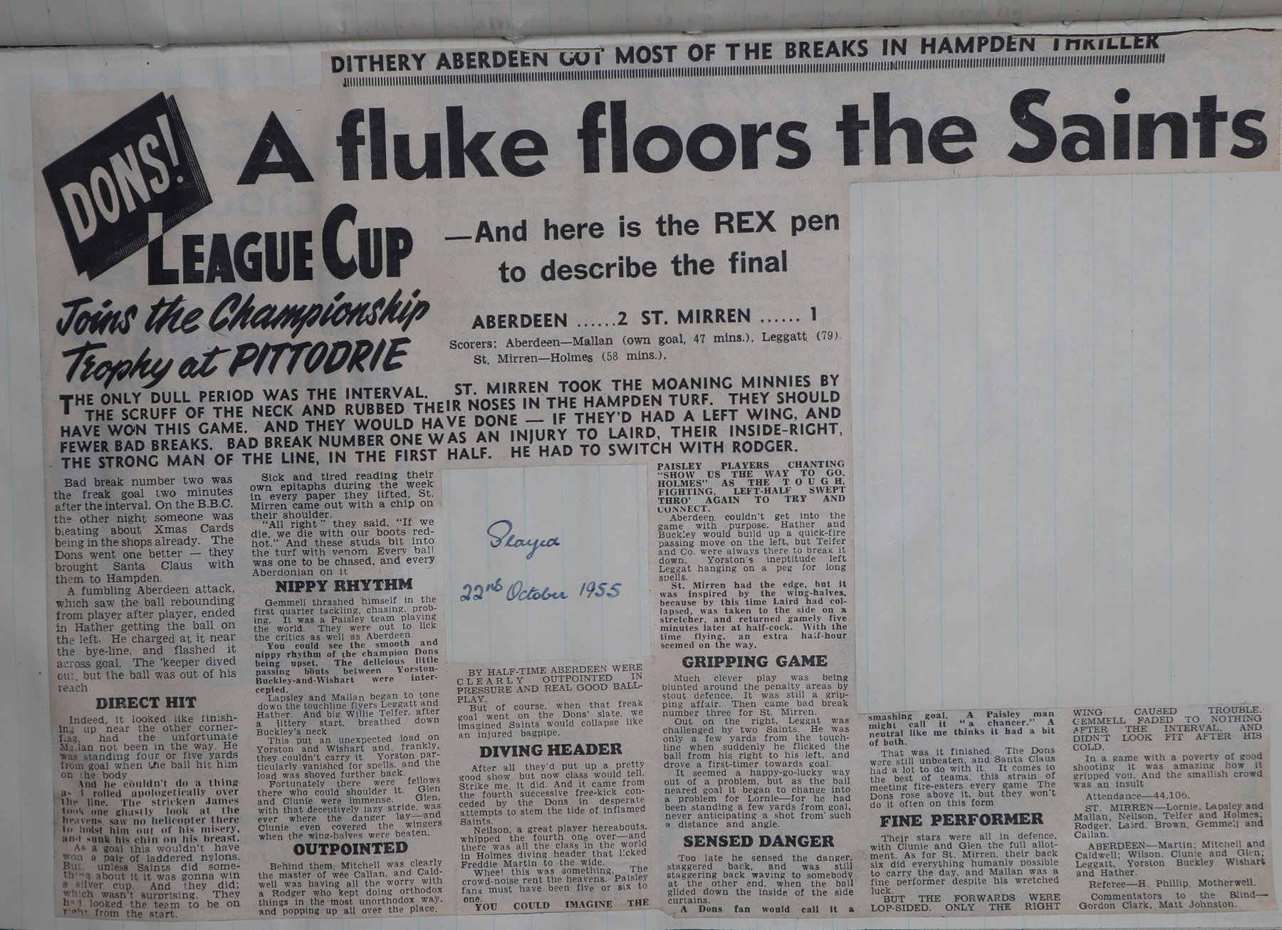 1955-10-22_Aberdeen_2-1_St_Mirren_League_Cup_Final