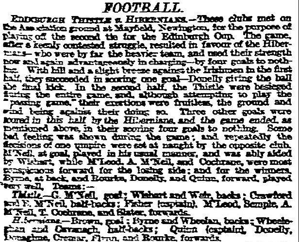 12-Jan-1878 Hibernian 4-0 Thistle