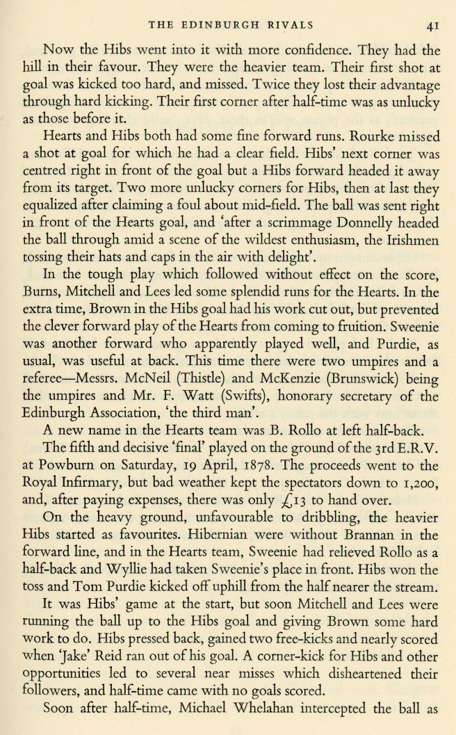 From The Story of Heart Of Midlothian F.C. by ALBERT MACKIE