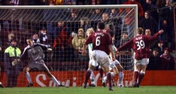 Thu 02 Jan 2003 Hearts 4 Hibernian 4