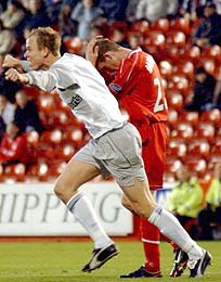 Sun 09 Nov 2003  Aberdeen 0  Hearts 1 