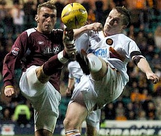 Tue 01 Feb 2005  Hearts 2  Motherwell 3 
