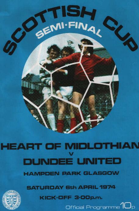 Sat 06 Apr 1974  Hearts 1  Dundee United 1 