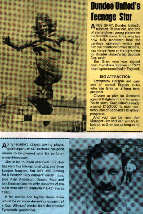 Sat 06 Apr 1974  Hearts 1  Dundee United 1 