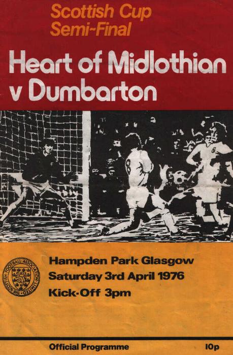 Sat 03 Apr 1976  Hearts 0  Dumbarton 0 