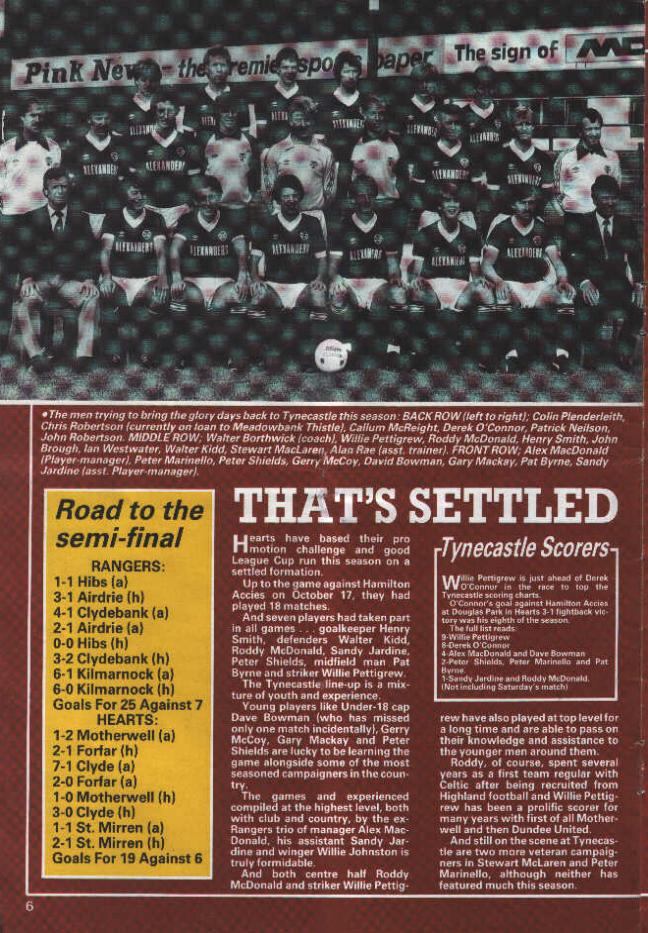 Wed 27 Oct 1982  Rangers 2  Hearts 0 