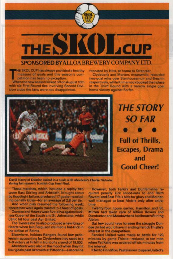 Wed 21 Sep 1988  Hearts 0  Rangers 3 
