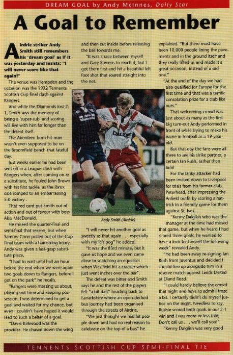 Sat 08 Apr 1995  Hearts 0  Airdrieonians 1 