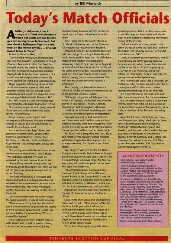 Sat 18 May 1996  Hearts 1  Rangers 5 
