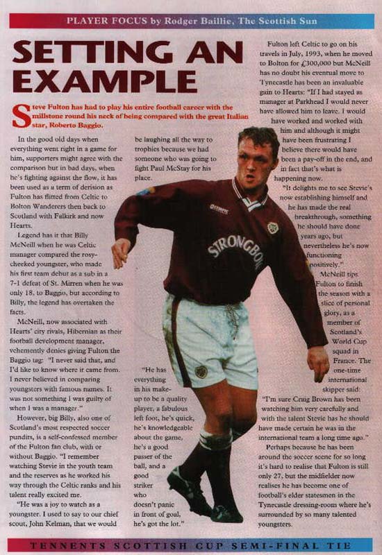Sat 04 Apr 1998  Hearts 3  Falkirk 1 