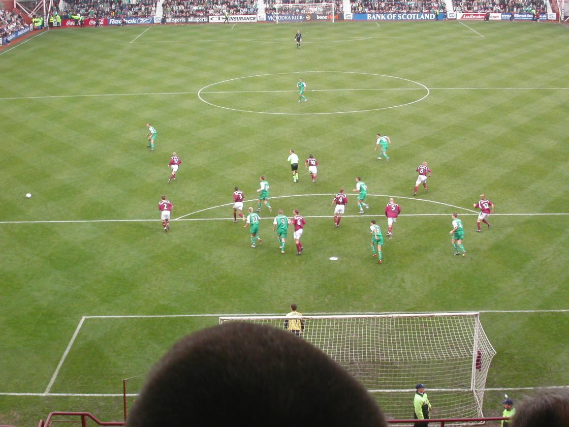 Sun 24 Oct 2004  Hearts 2  Hibernian 1 